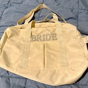 Ivory Bridal Tote Bag